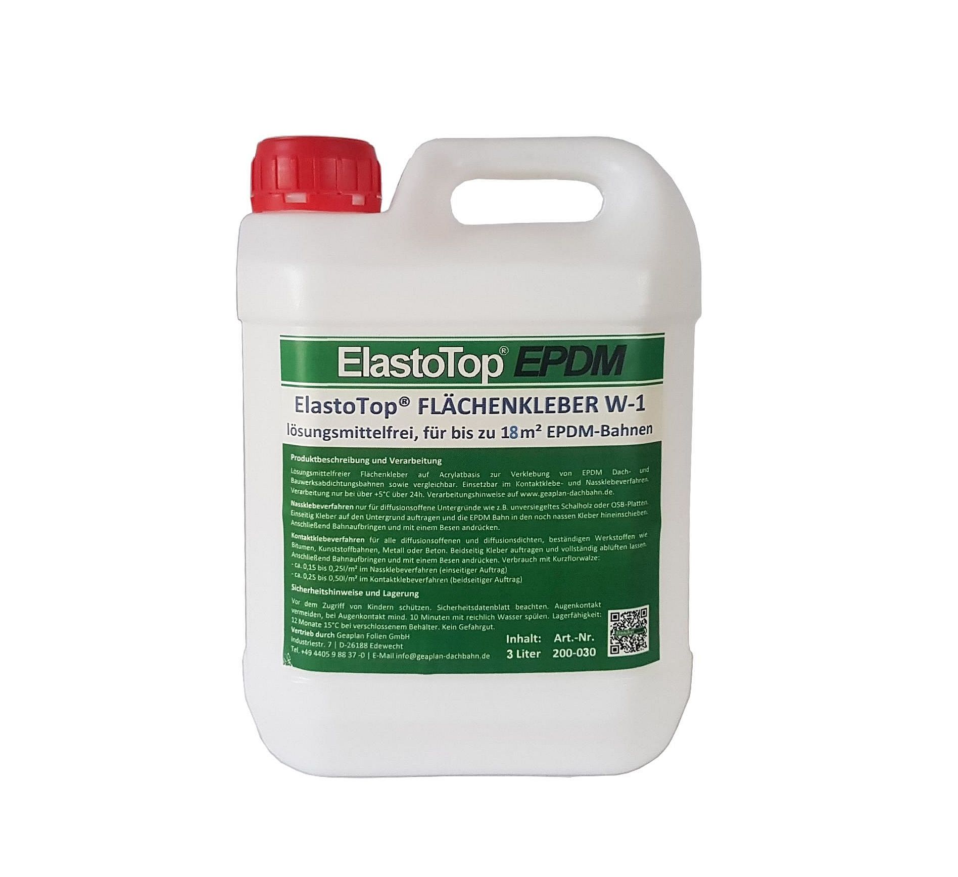EPDM Flächenkleber - der GRÜNE Kleber (3 L)