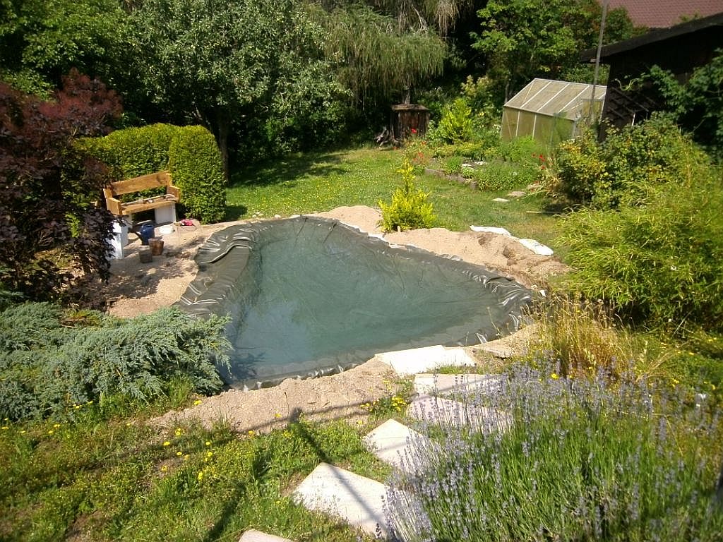 Teichfolie 1 mm olivgrün (ähnlich RAL 6003)